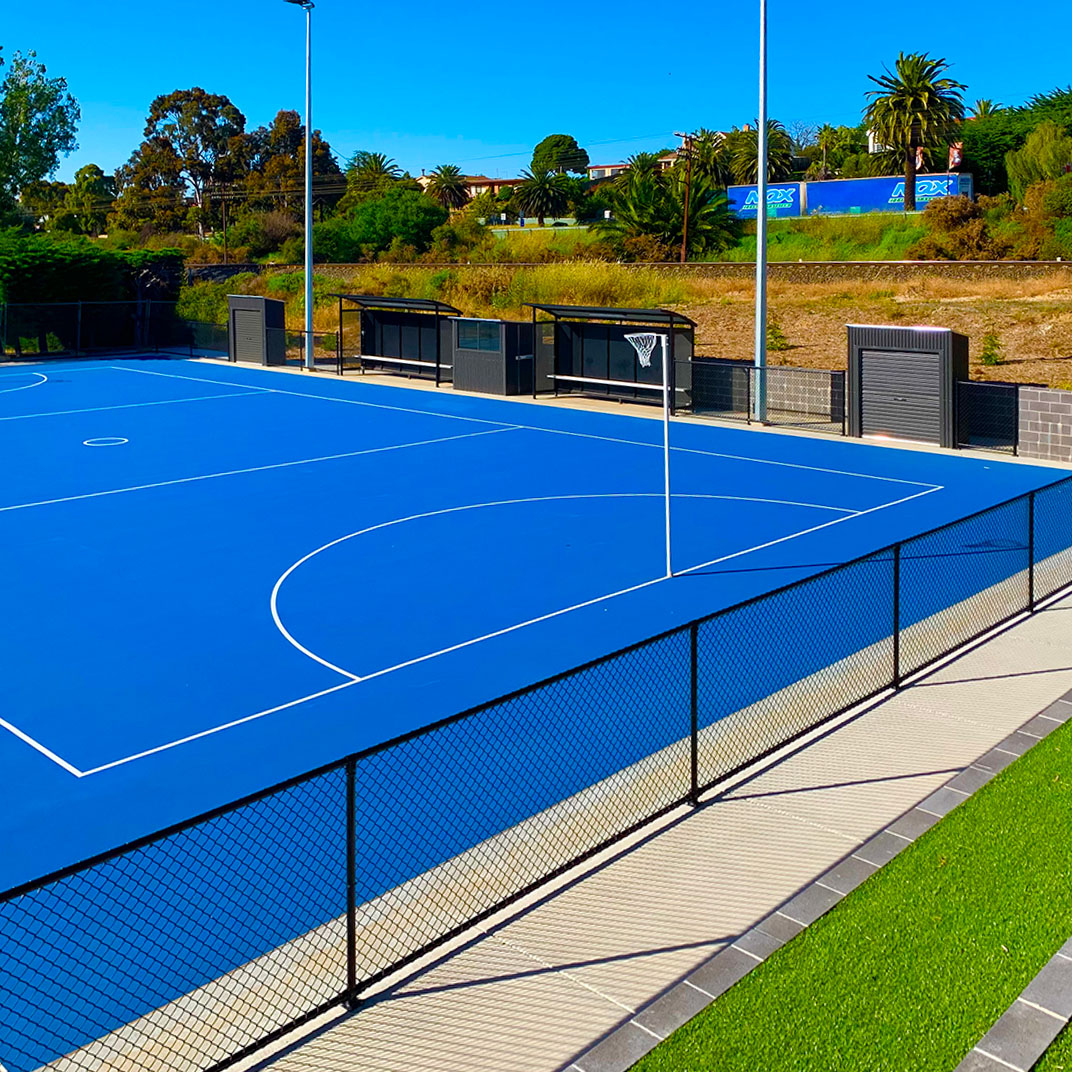 Birchip netball courts doogood australia